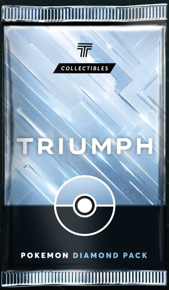 Sealed Pokémon Diamond Pack as shown in the app