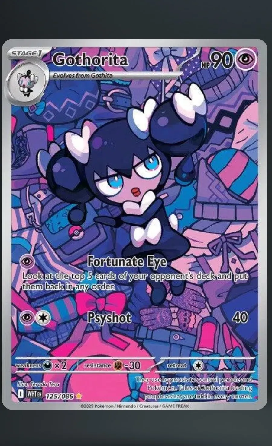 Gothorita — raw, ungraded card