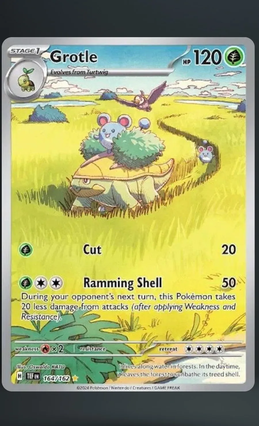 Grotle — raw, ungraded card