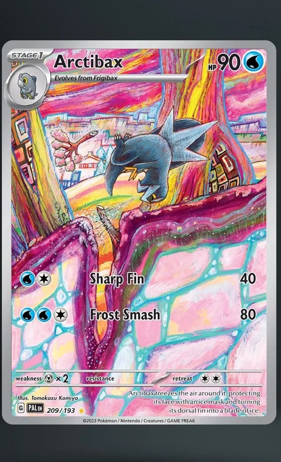 Arctibax — raw, ungraded card