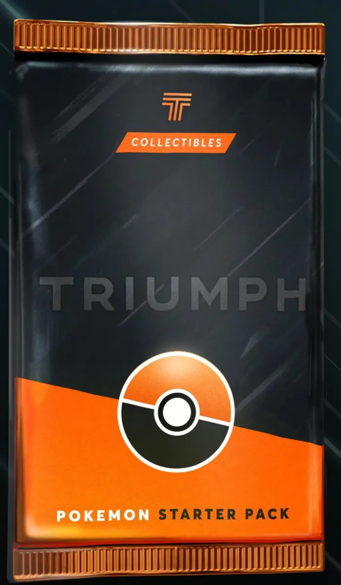 Sealed Pokémon Starter Pack as shown in the app