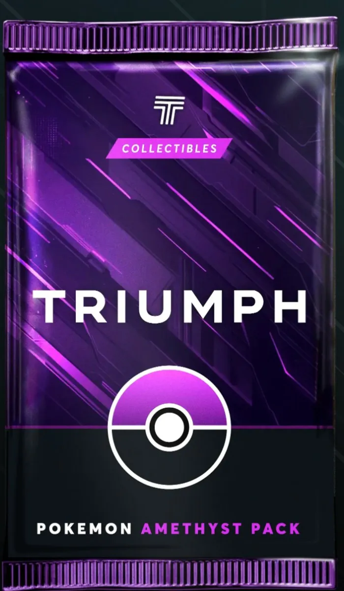 Sealed Pokémon Amethyst Pack as shown in the app