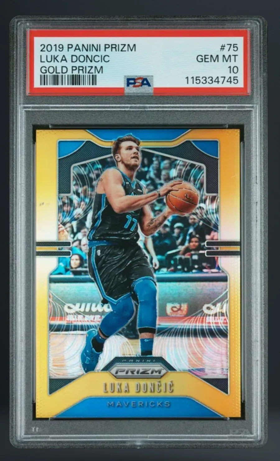 Luka Doncic — PSA 10 graded slab