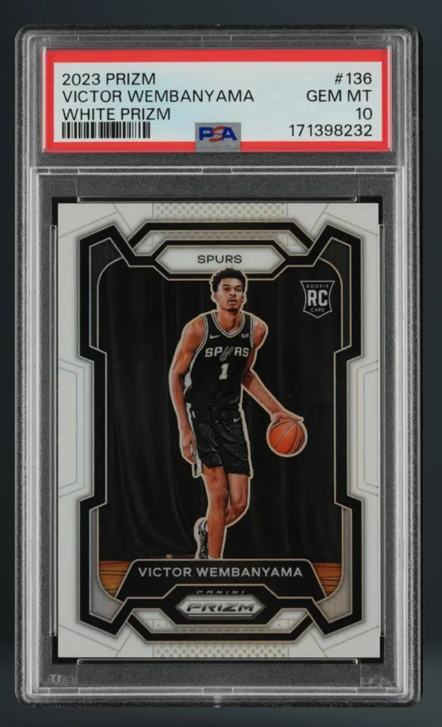 Victor Wembanyama — PSA 10 graded slab