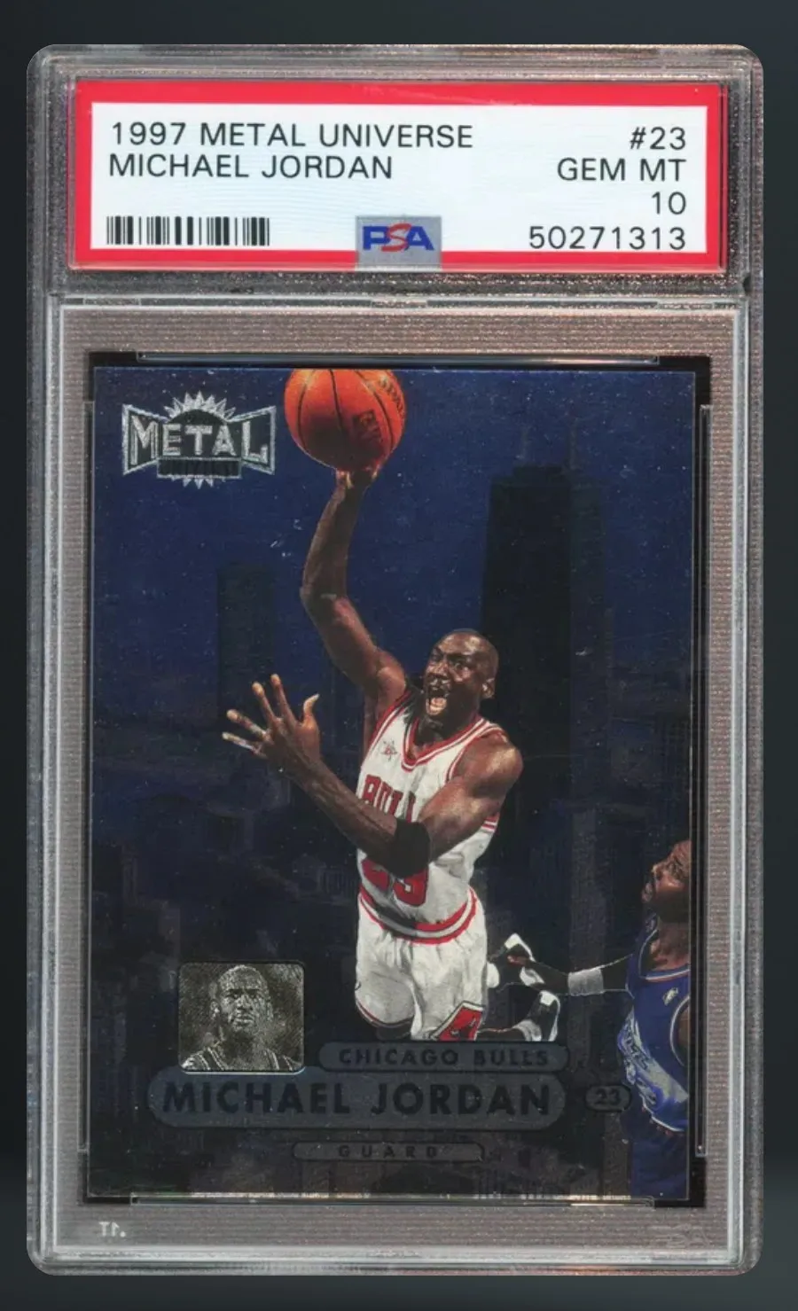 Michael Jordan — PSA 10 graded slab