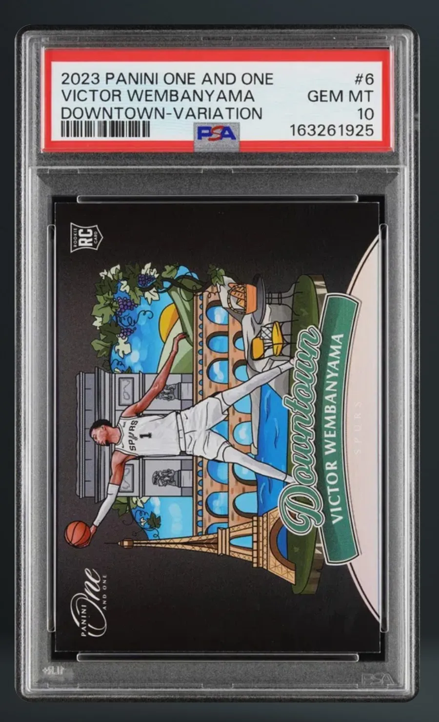 Victor Wembanyama — PSA 10 graded slab