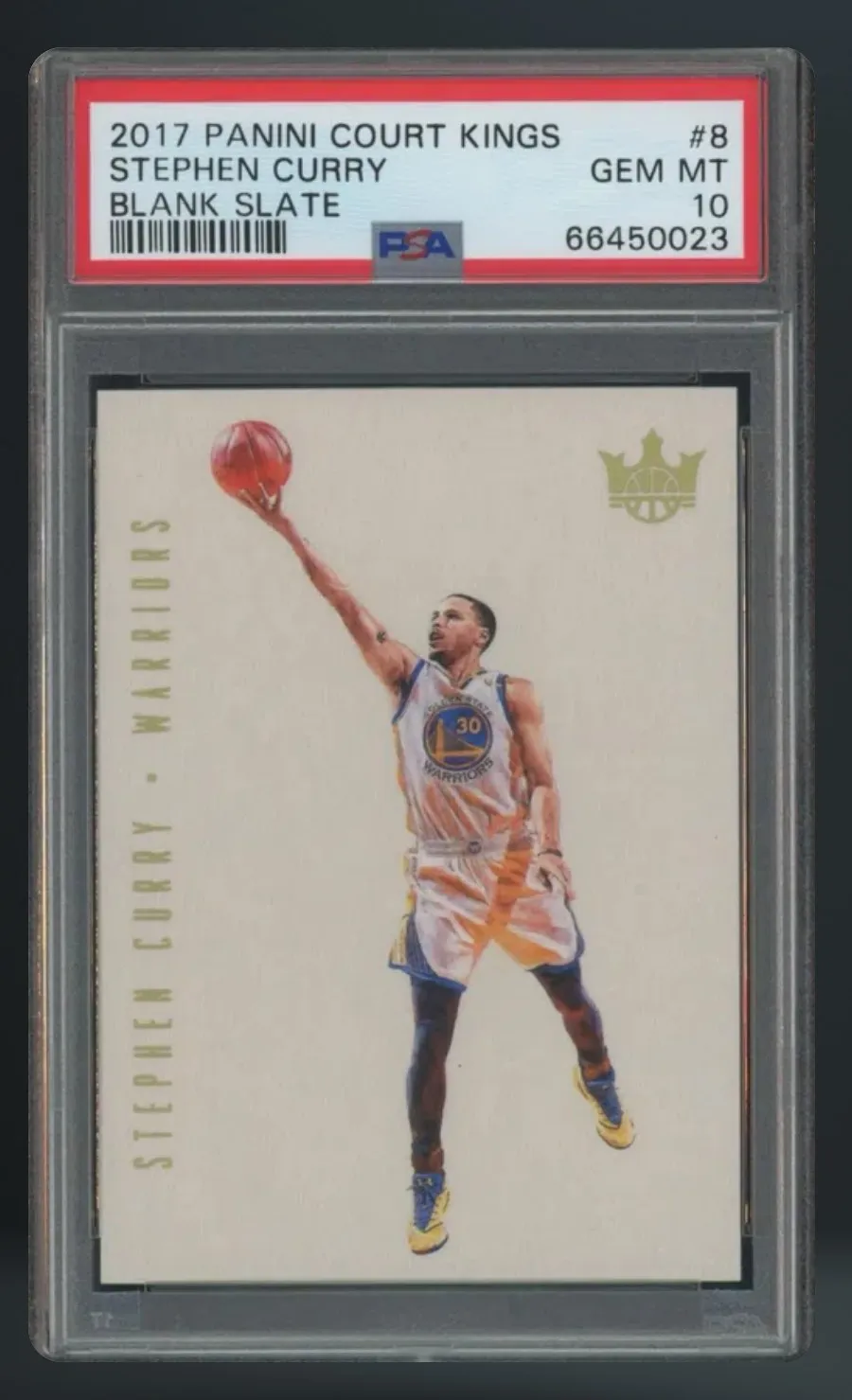 Stephen Curry — PSA 10 graded slab