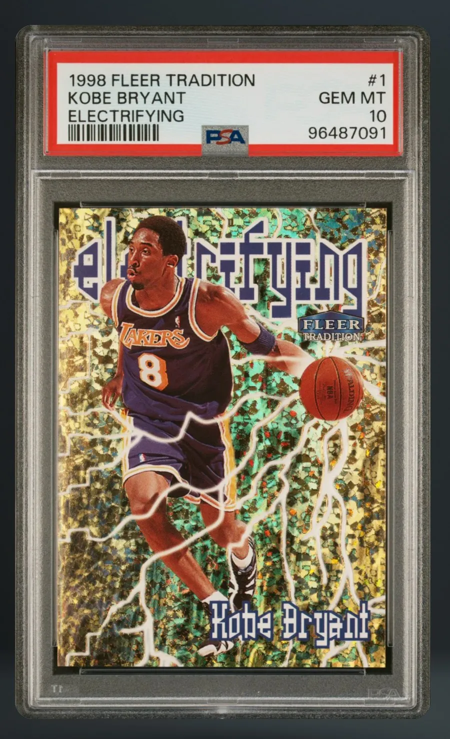 Kobe Bryant — PSA 10 graded slab