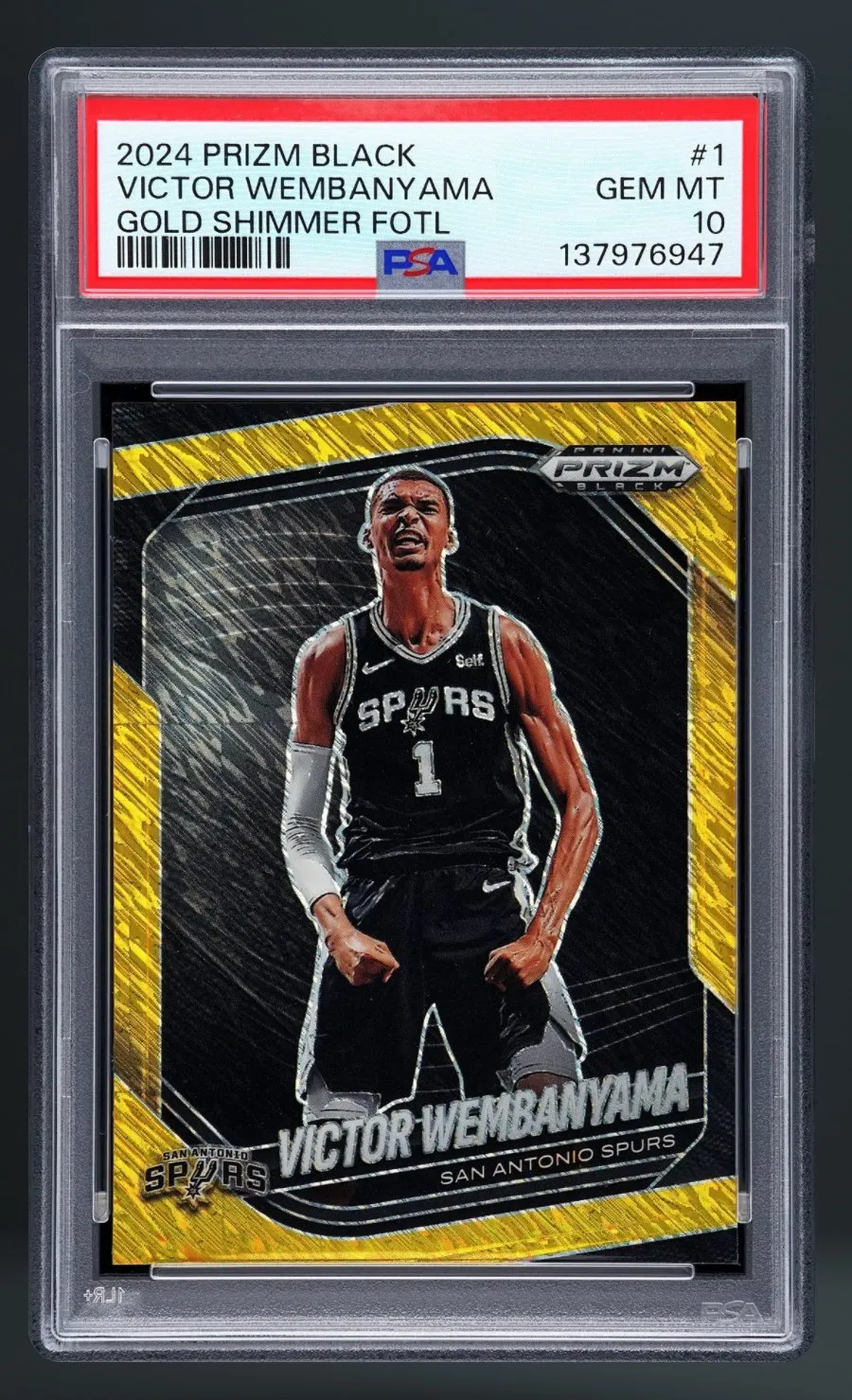 Victor Wembanyama — PSA 10 graded slab