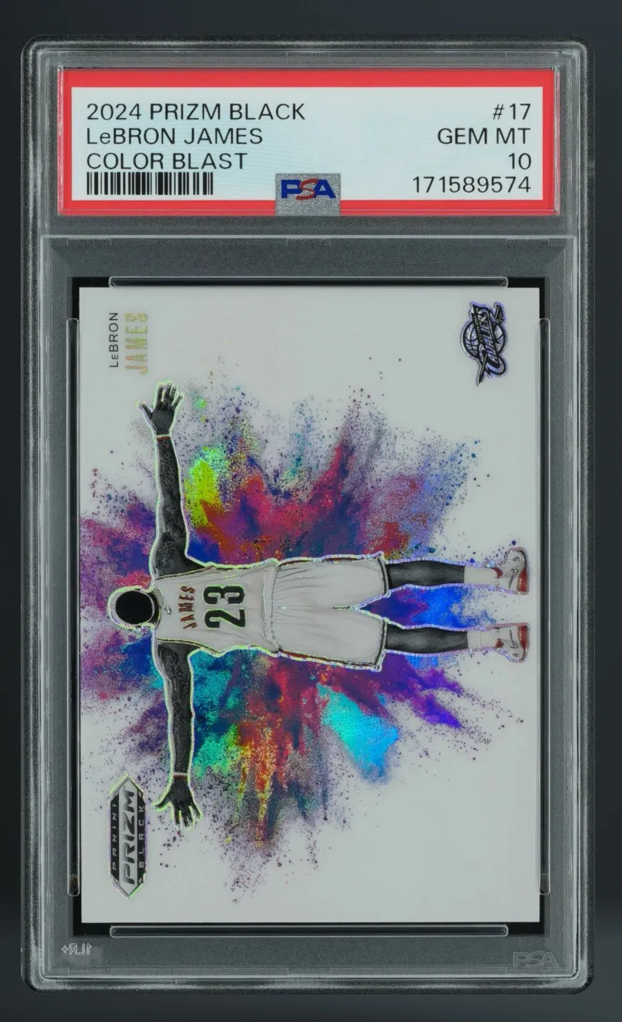 LeBron James — PSA 10 graded slab