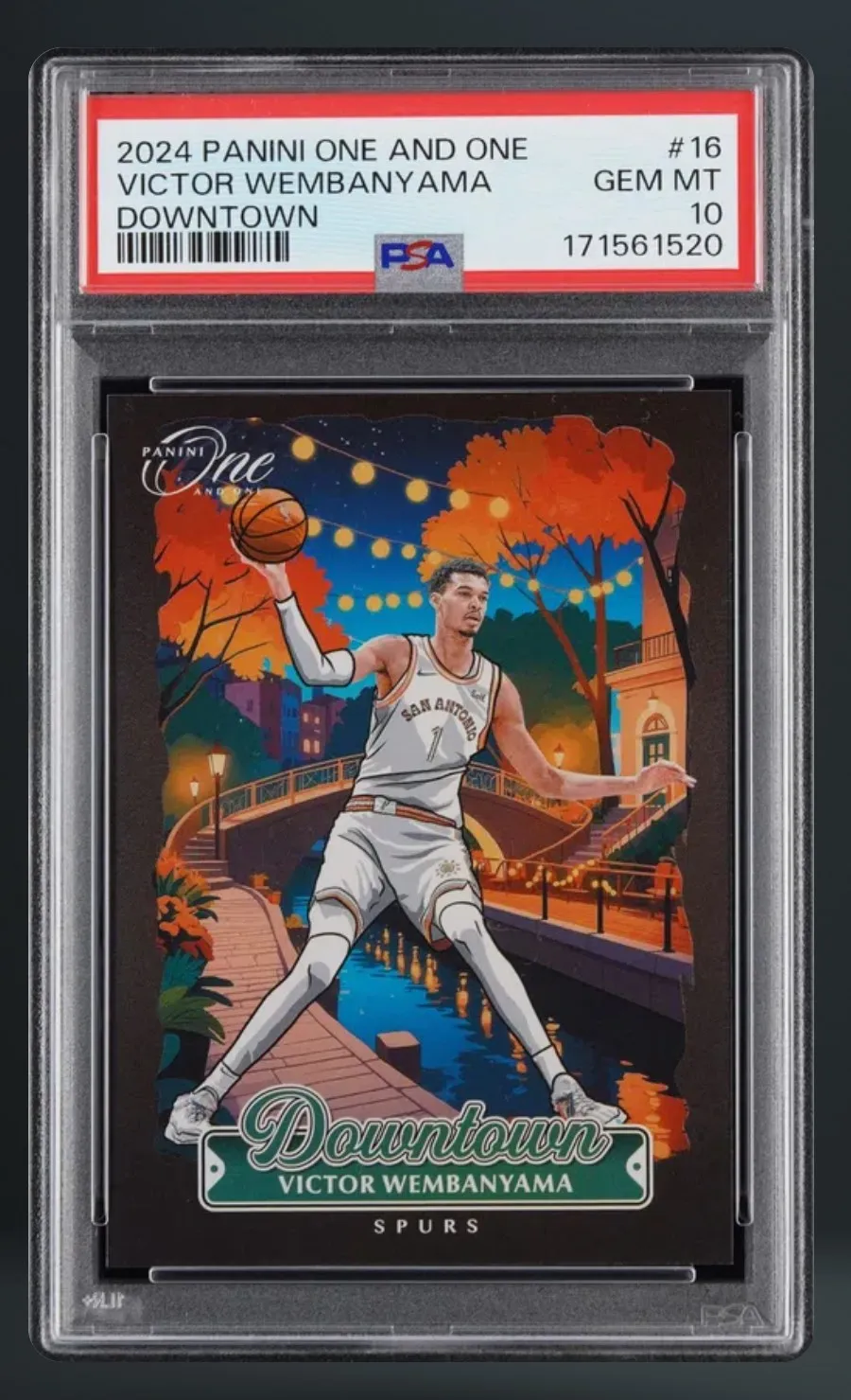Victor Wembanyama — PSA 10 graded slab