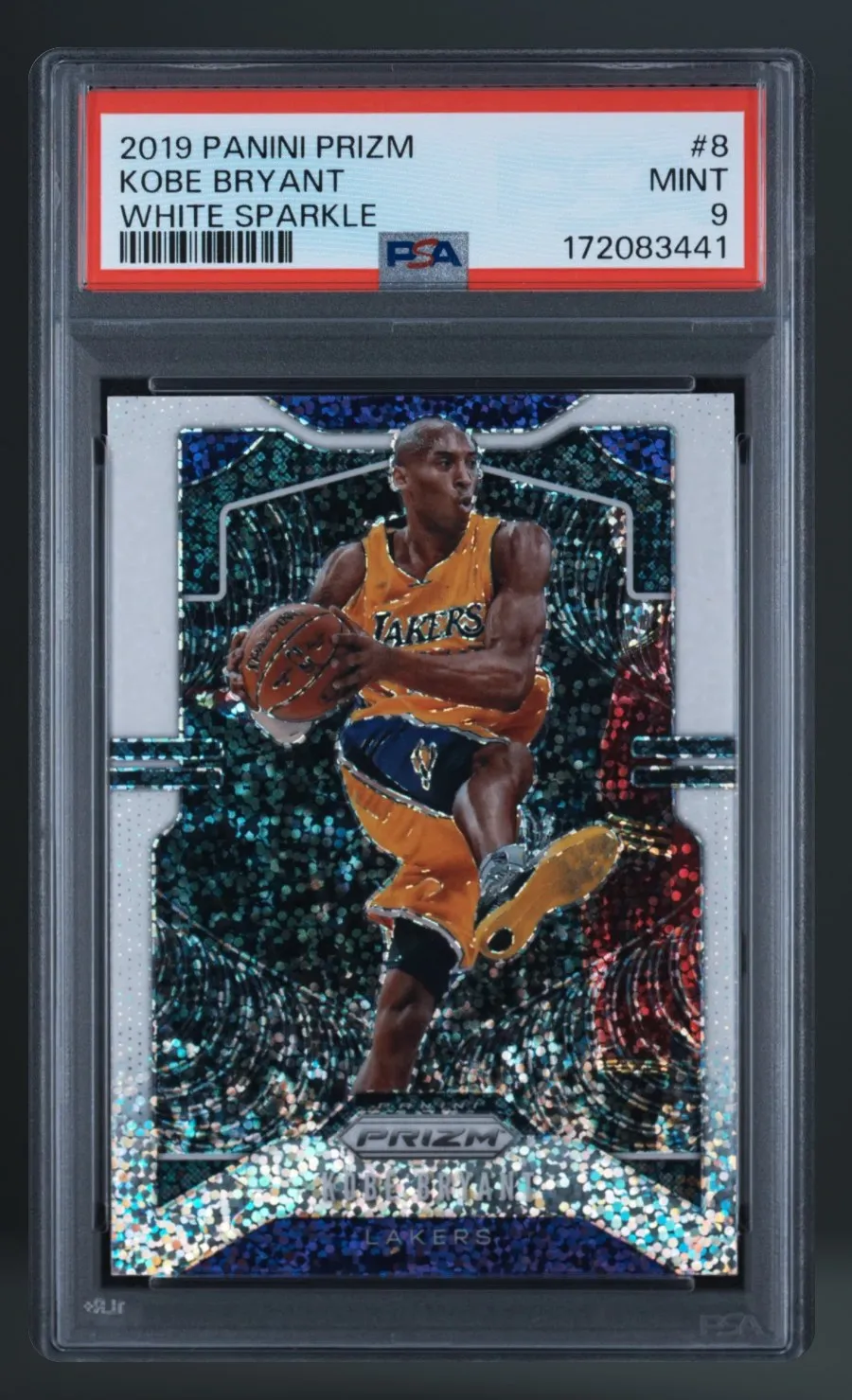 Kobe Bryant — PSA 9 graded slab