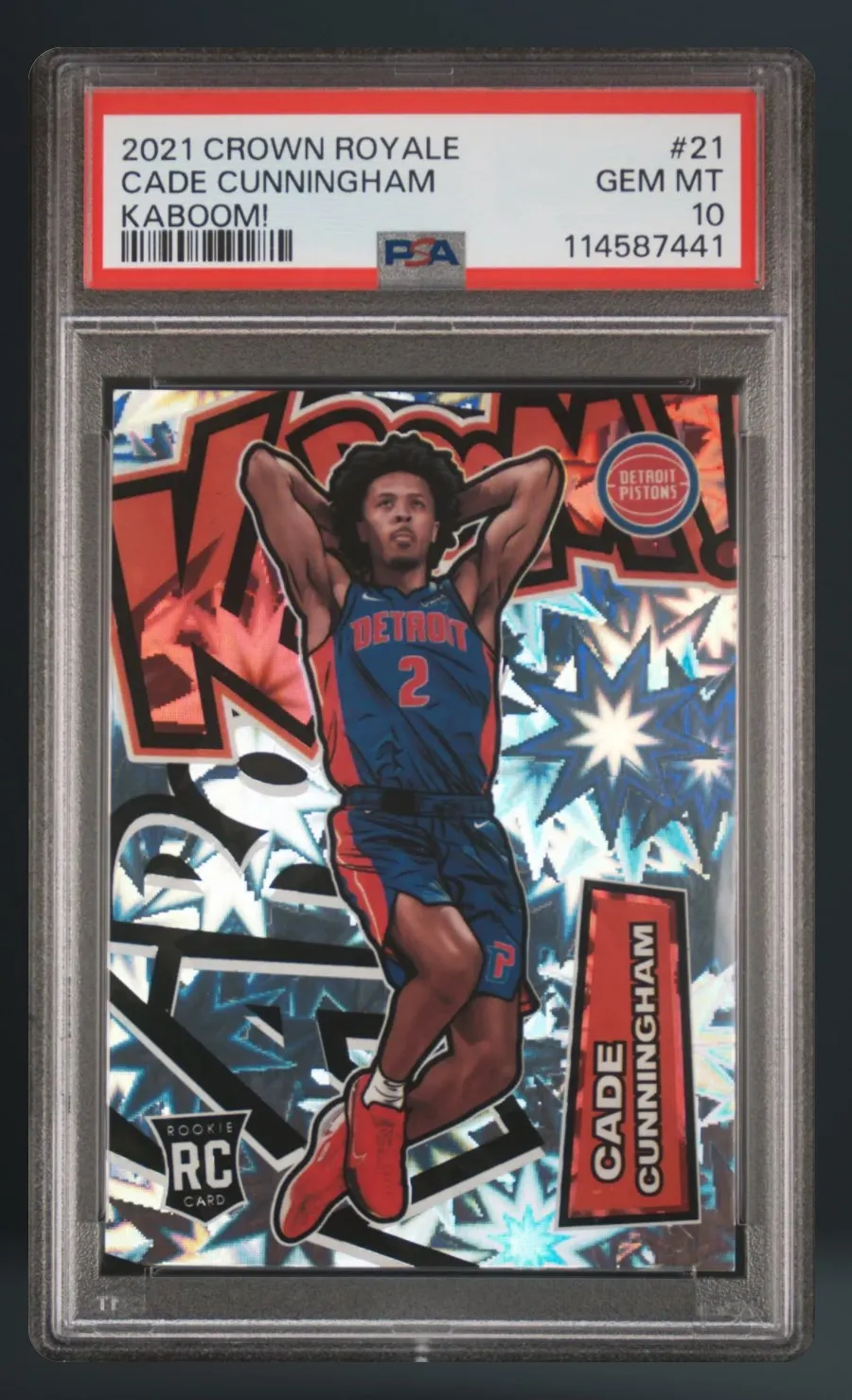 Cade Cunningham — PSA 10 graded slab