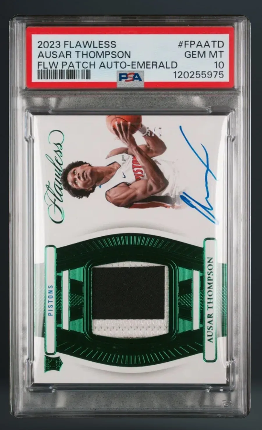 Ausar Thompson — PSA 10 graded slab