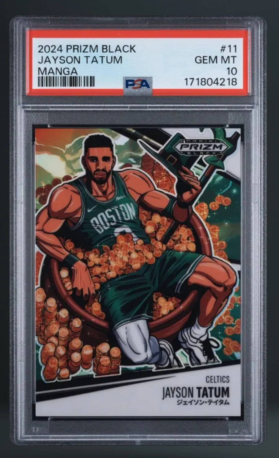 Jayson Tatum — PSA 10 graded slab