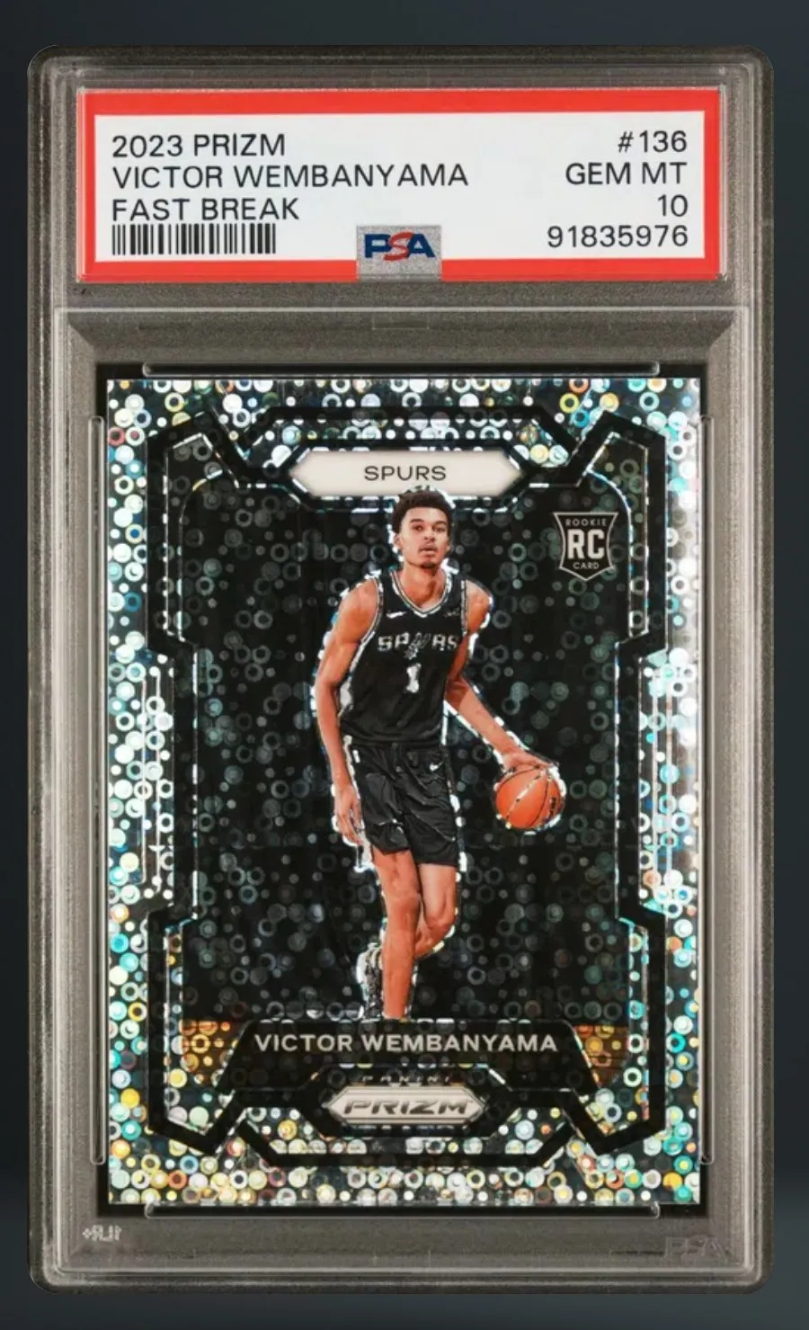 Victor Wembanyama — PSA 10 graded slab