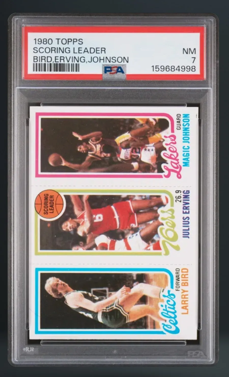 Scoring Leader — PSA 7 graded slab