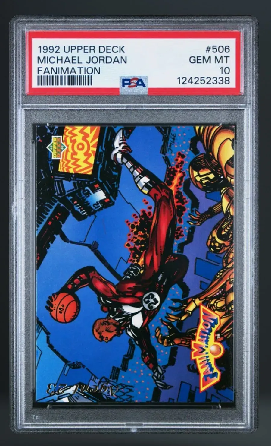 Michael Jordan — PSA 10 graded slab