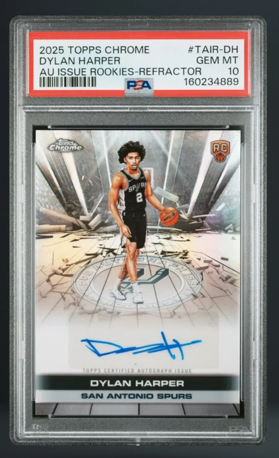 Dylan Harper — PSA 10 graded slab
