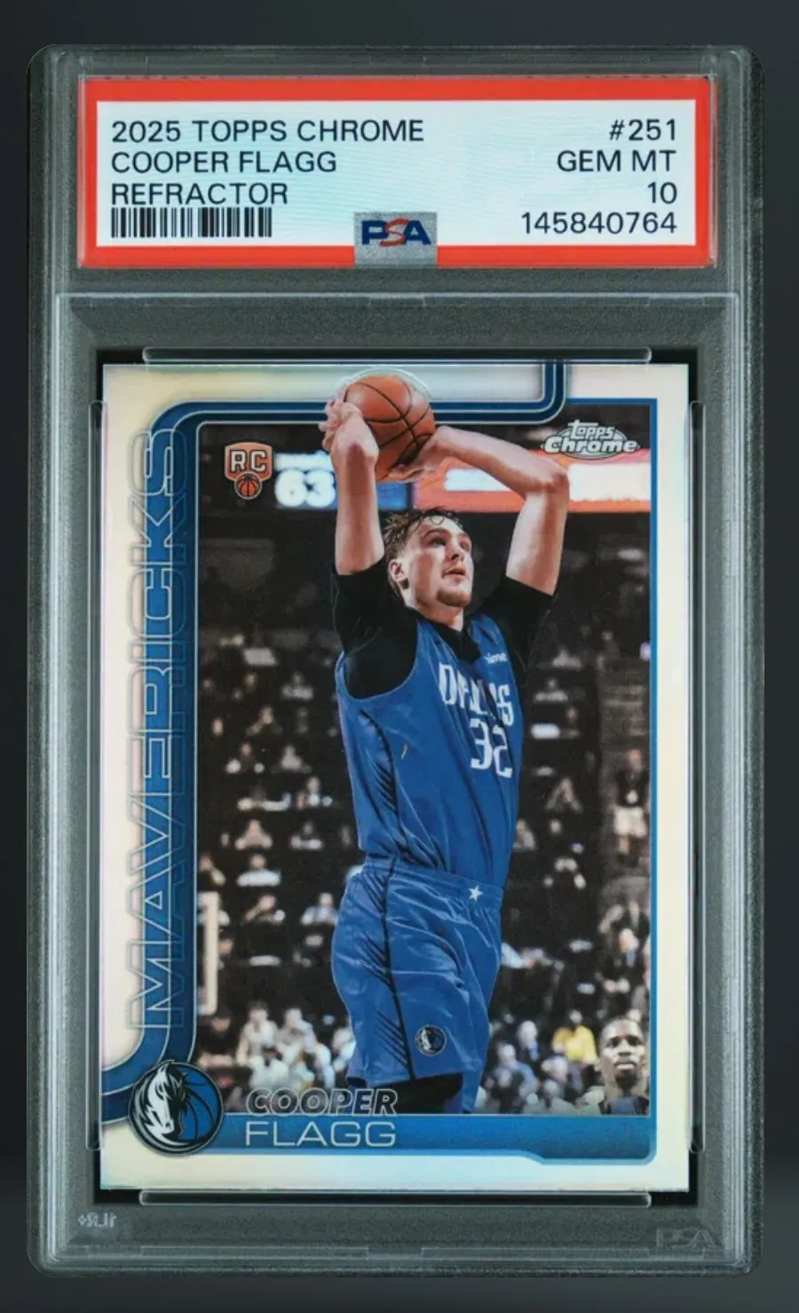 Cooper Flagg — PSA 10 graded slab