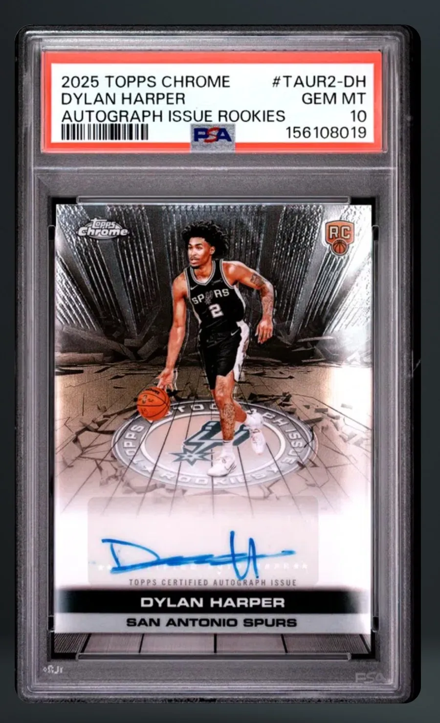 Dylan Harper — PSA 10 graded slab