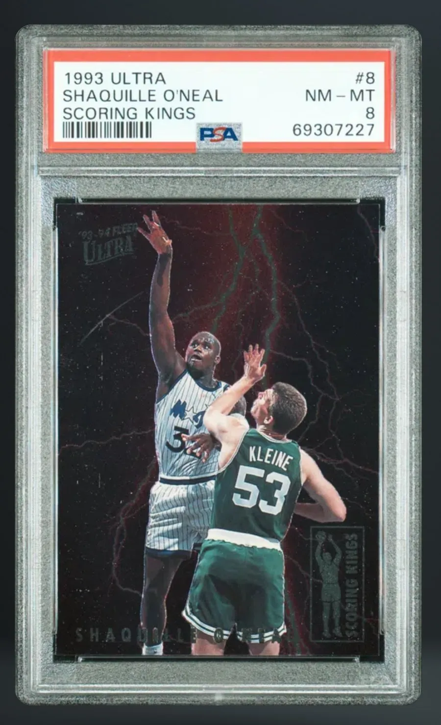 Shaquille O'Neal — PSA 8 graded slab