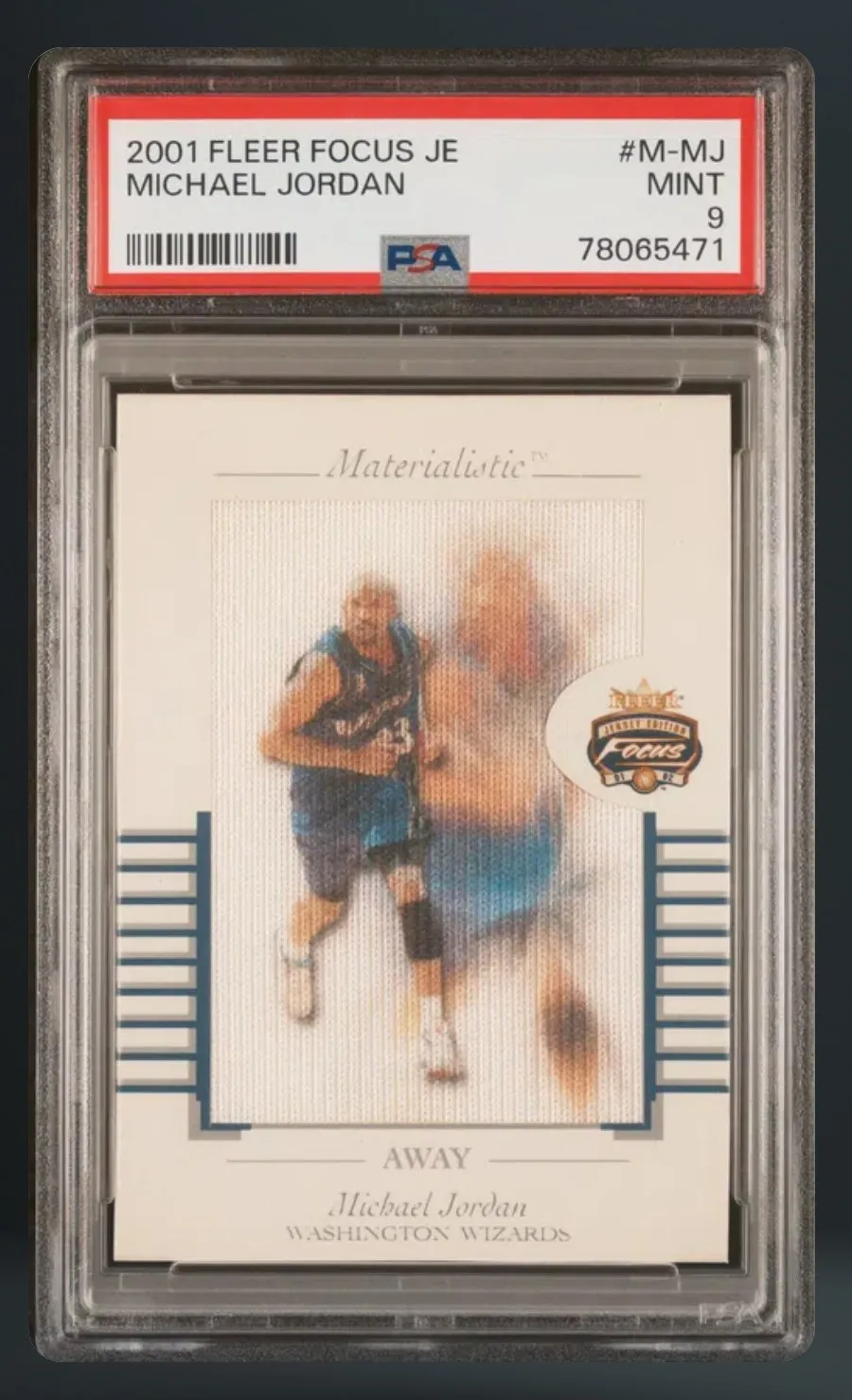 Michael Jordan — PSA 9 graded slab