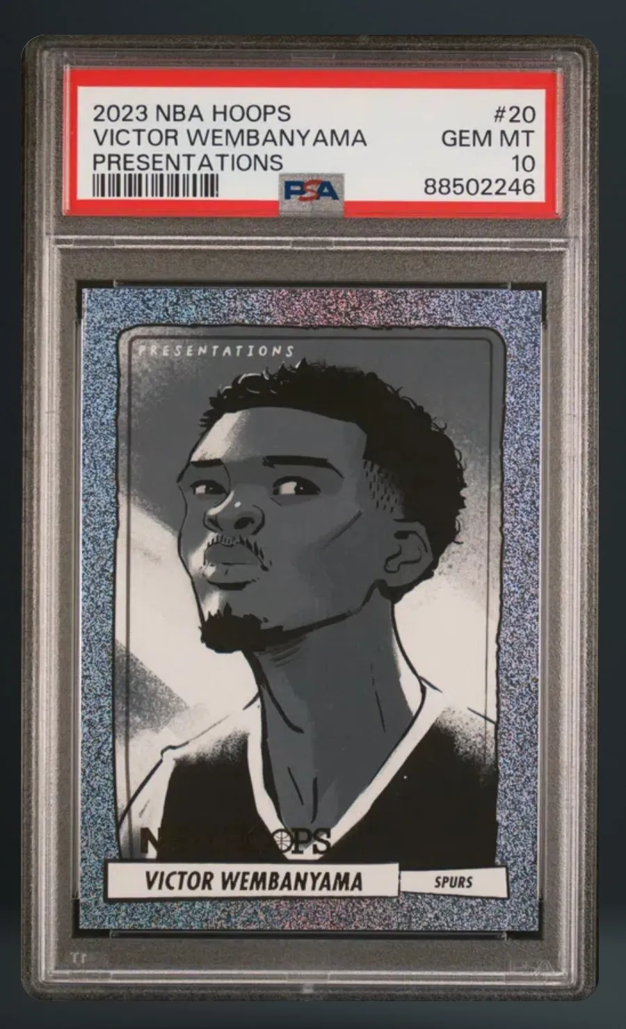 Victor Wembanyama — PSA 10 graded slab