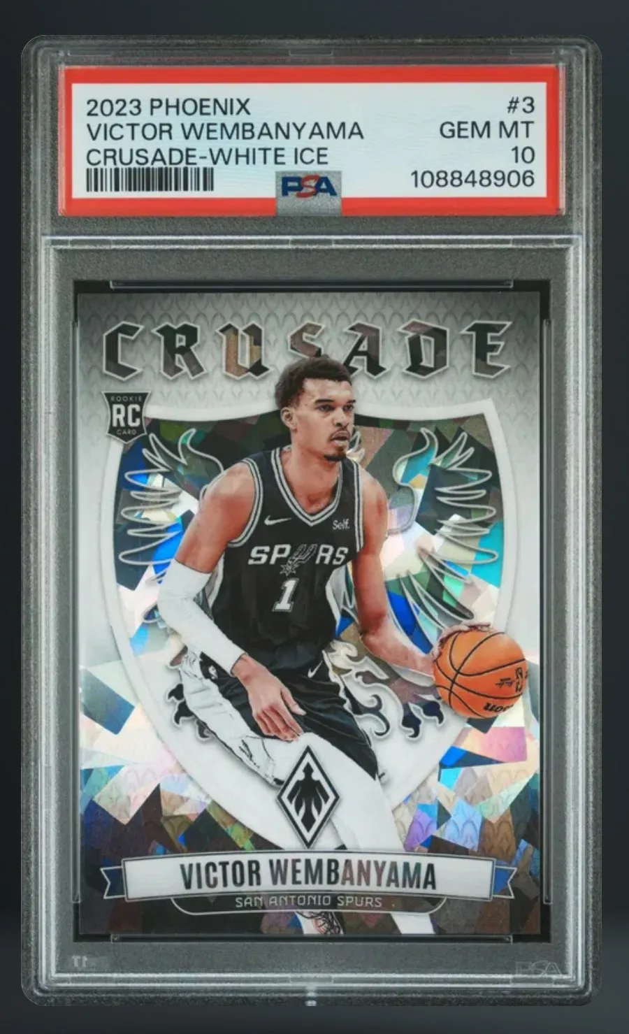 Victor Wembanyama — PSA 10 graded slab