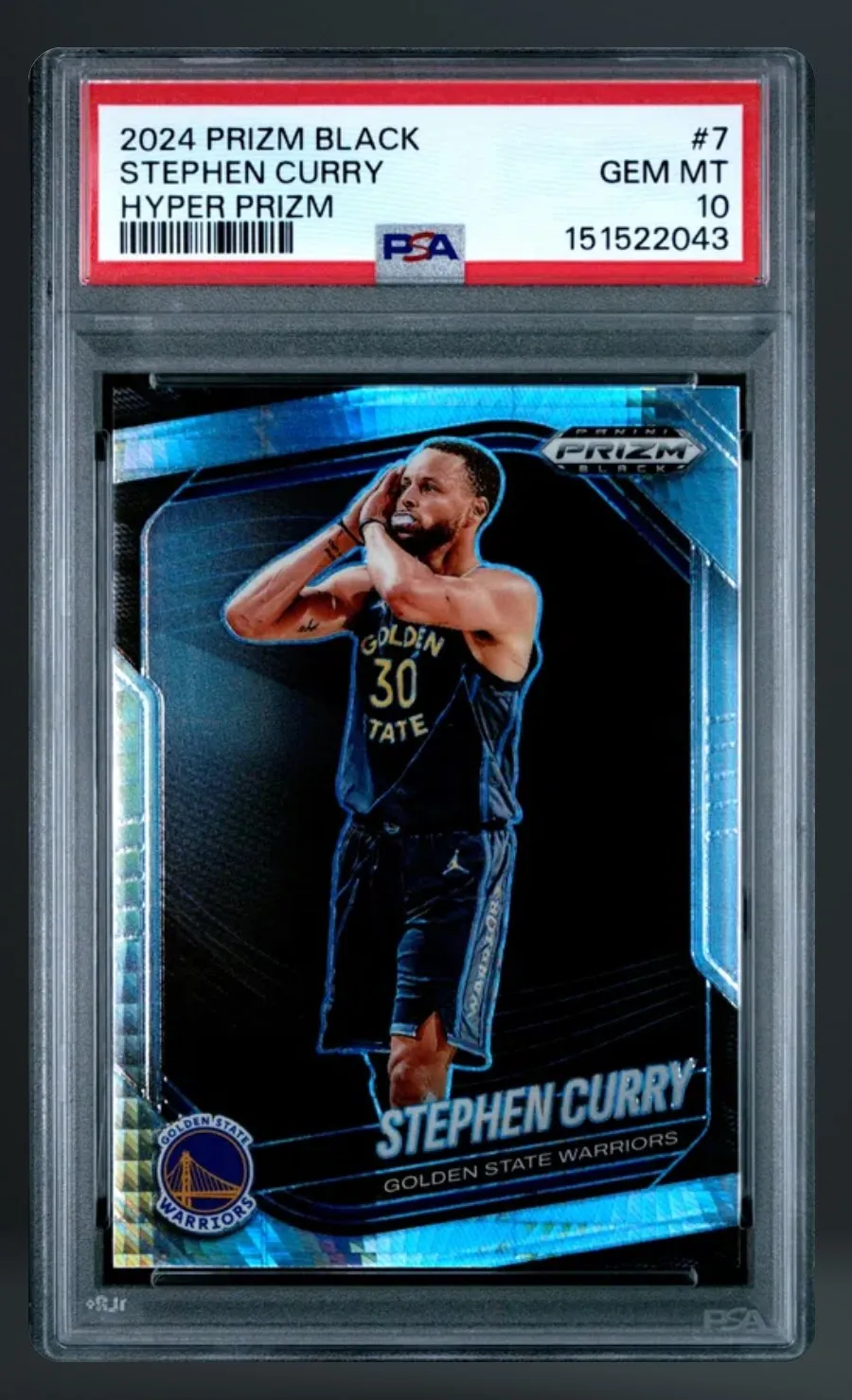 Stephen Curry — PSA 10 graded slab