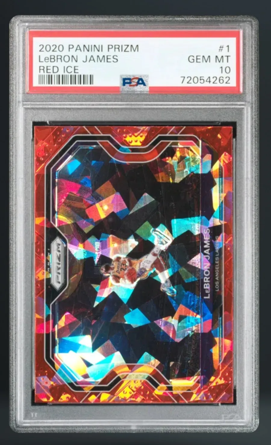 LeBron James — PSA 10 graded slab