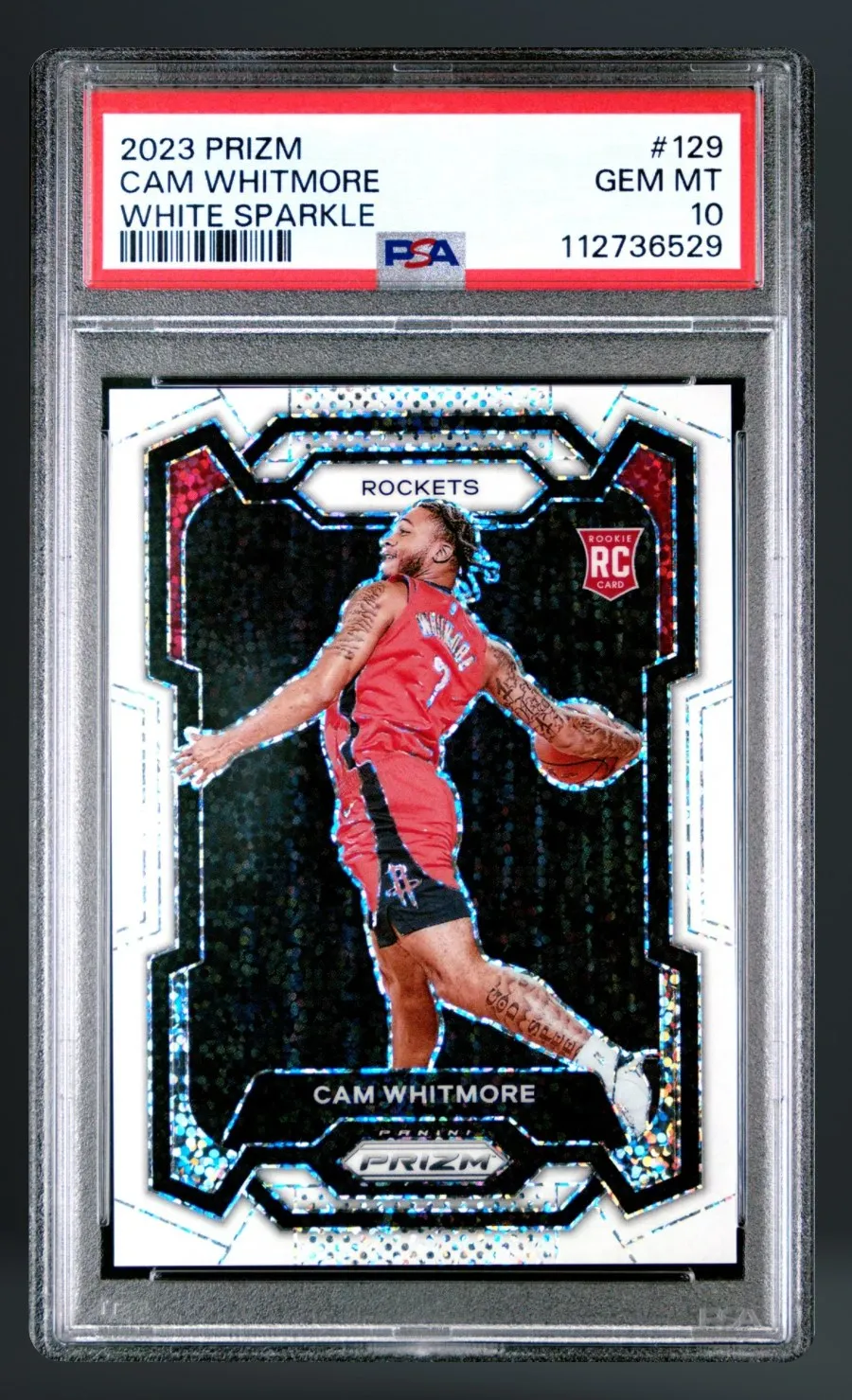 Cam Whitmore — PSA 10 graded slab