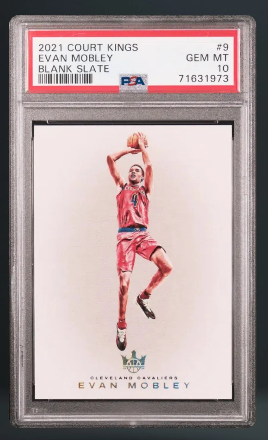 Evan Mobley — PSA 10 graded slab