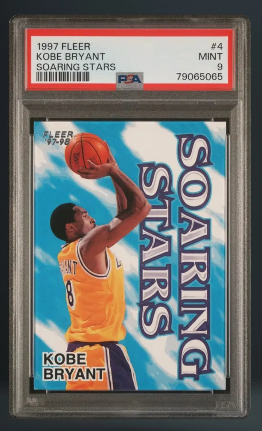 Kobe Bryant — PSA 9 graded slab