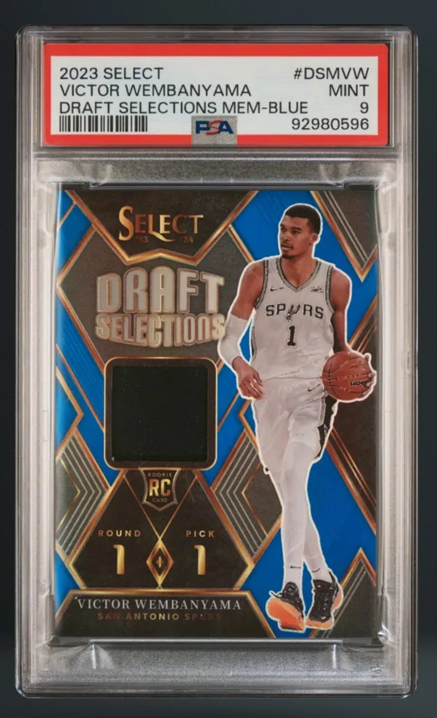 Victor Wembanyama — PSA 9 graded slab