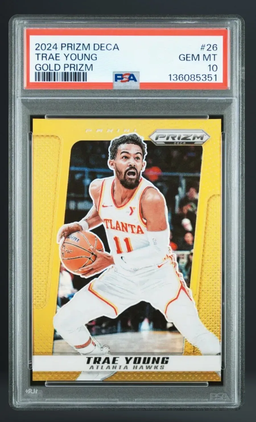 Trae Young — PSA 10 graded slab