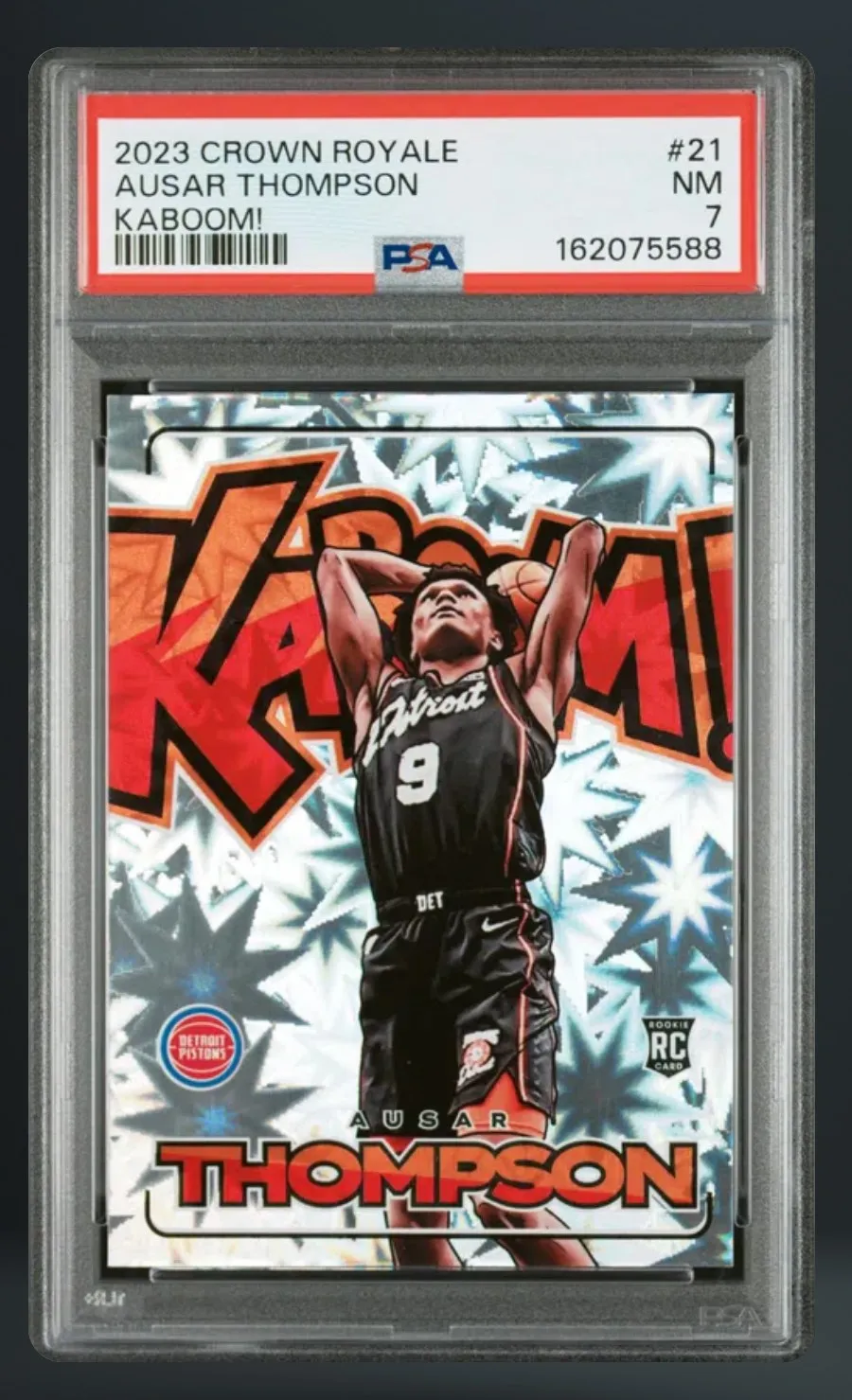 Ausar Thompson — PSA 7 graded slab