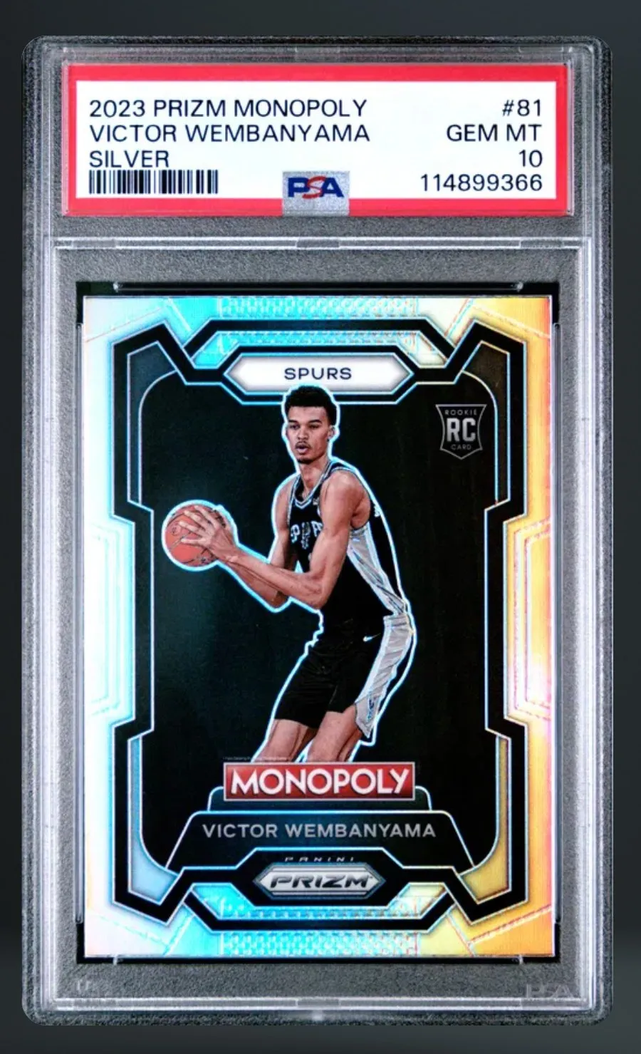 Victor Wembanyama — PSA 10 graded slab