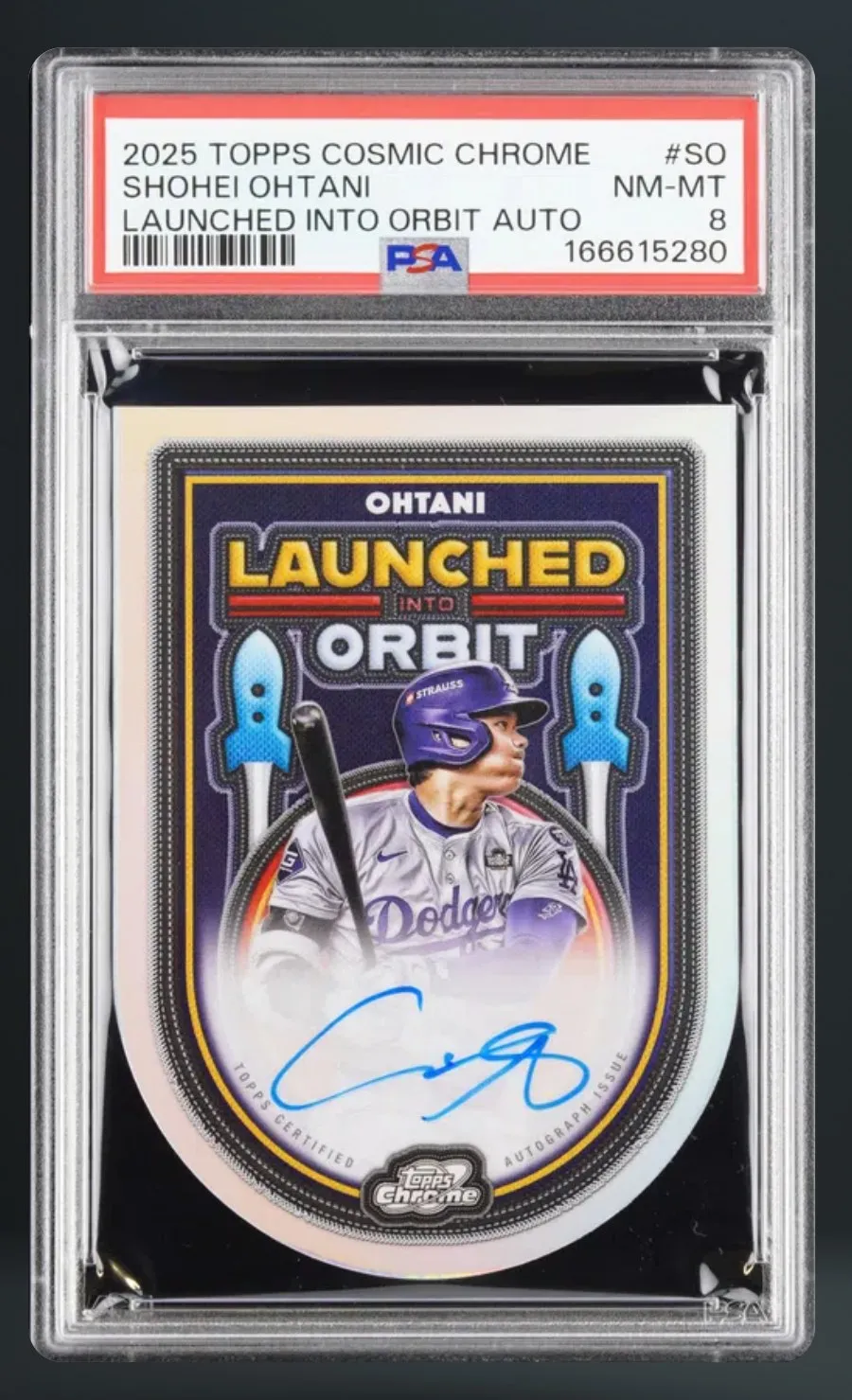 Shohei Ohtani — PSA 8 graded slab