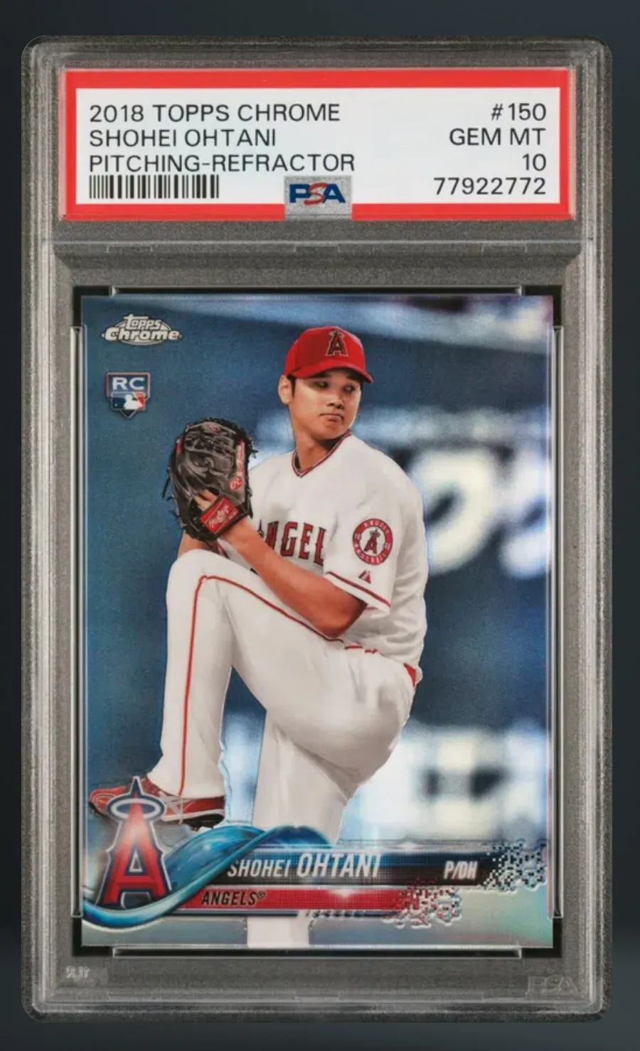 Shohei Ohtani — PSA 10 graded slab