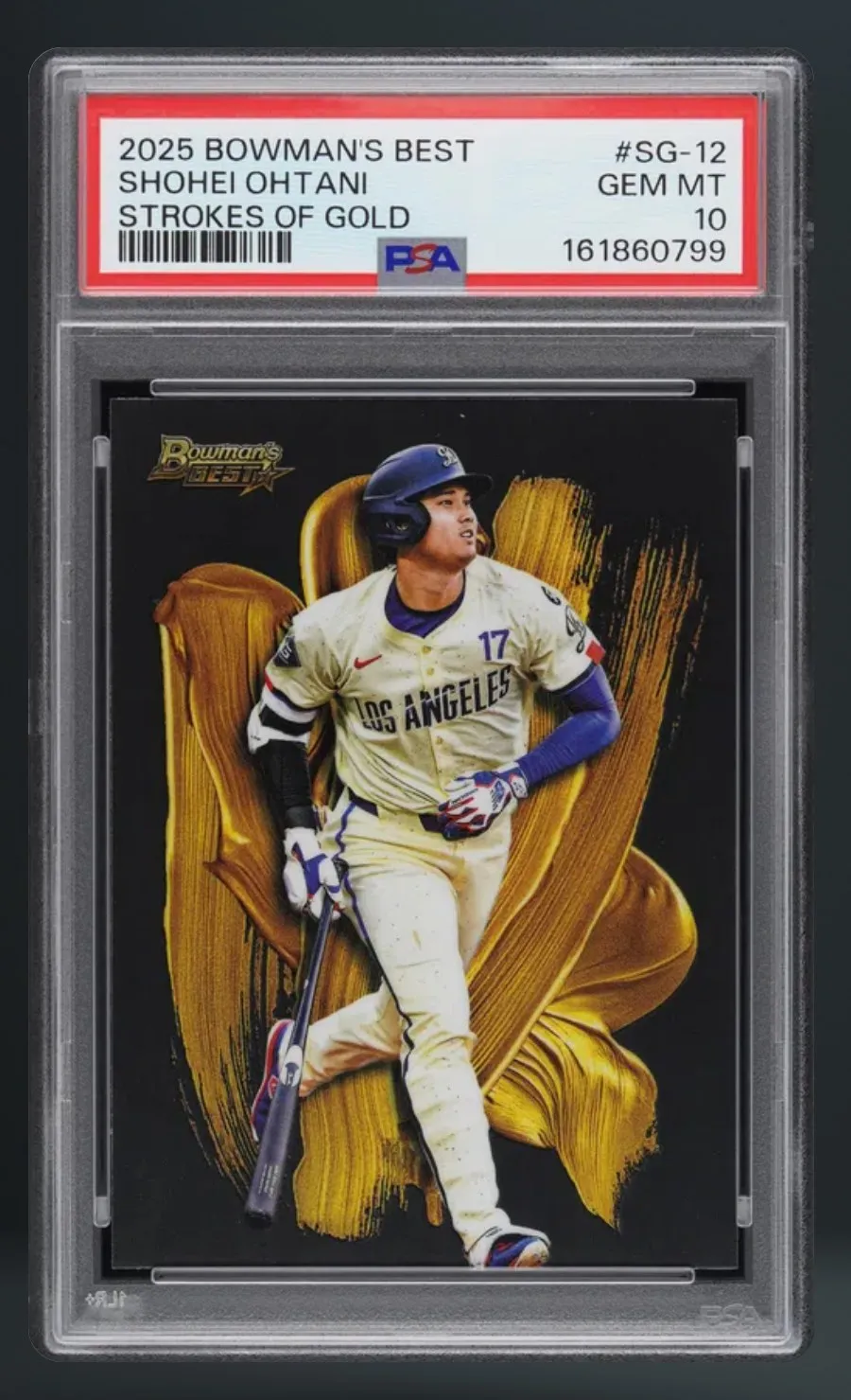 Shohei Ohtani — PSA 10 graded slab