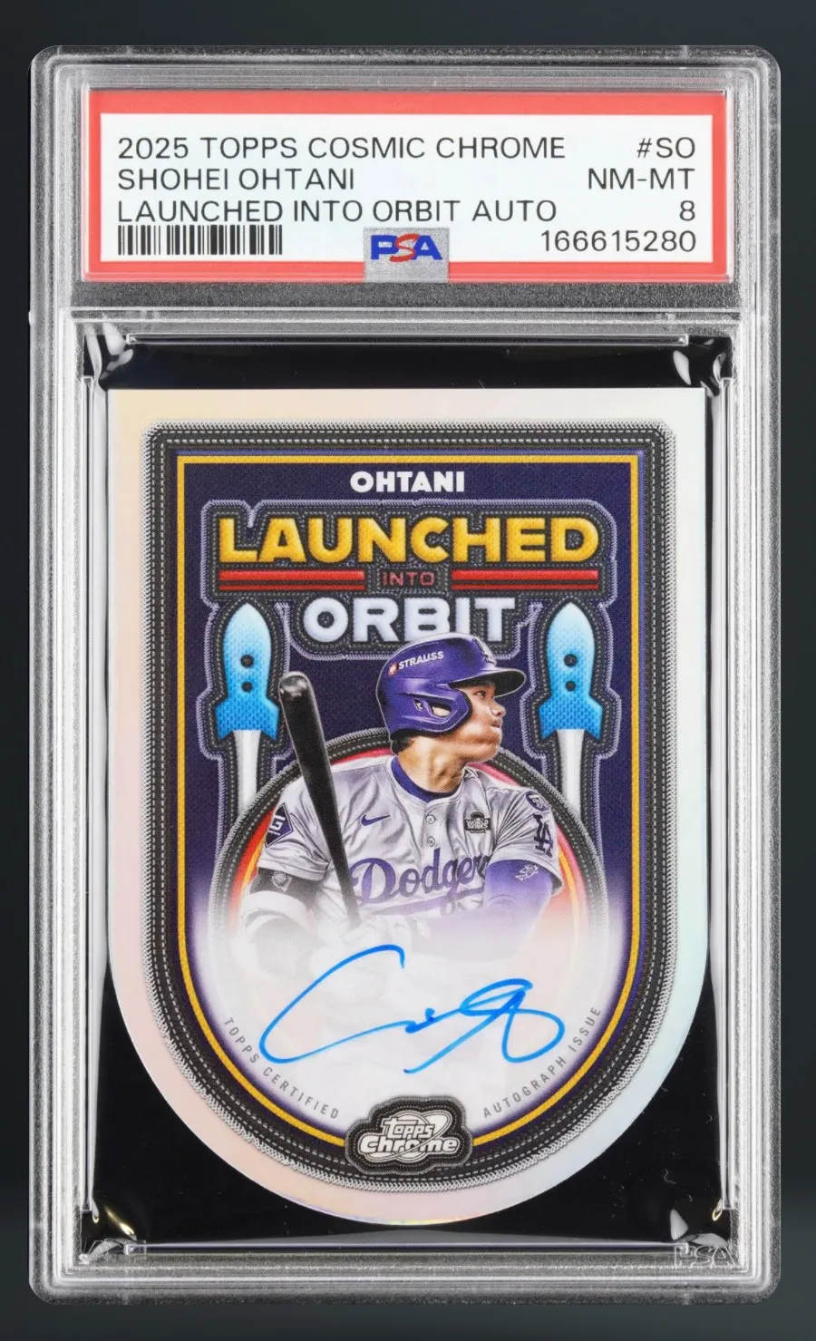 Shohei Ohtani — PSA 8 graded slab