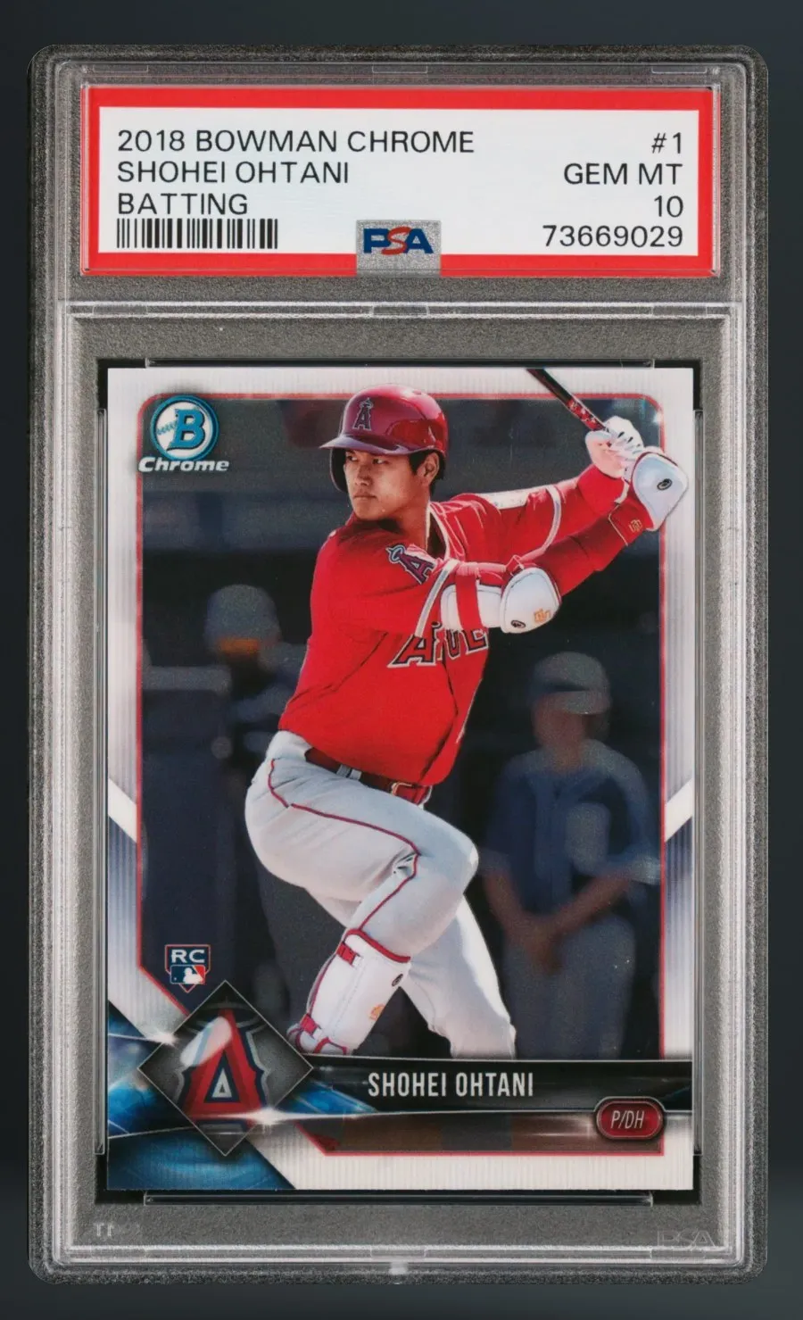 Shohei Ohtani — PSA 10 graded slab