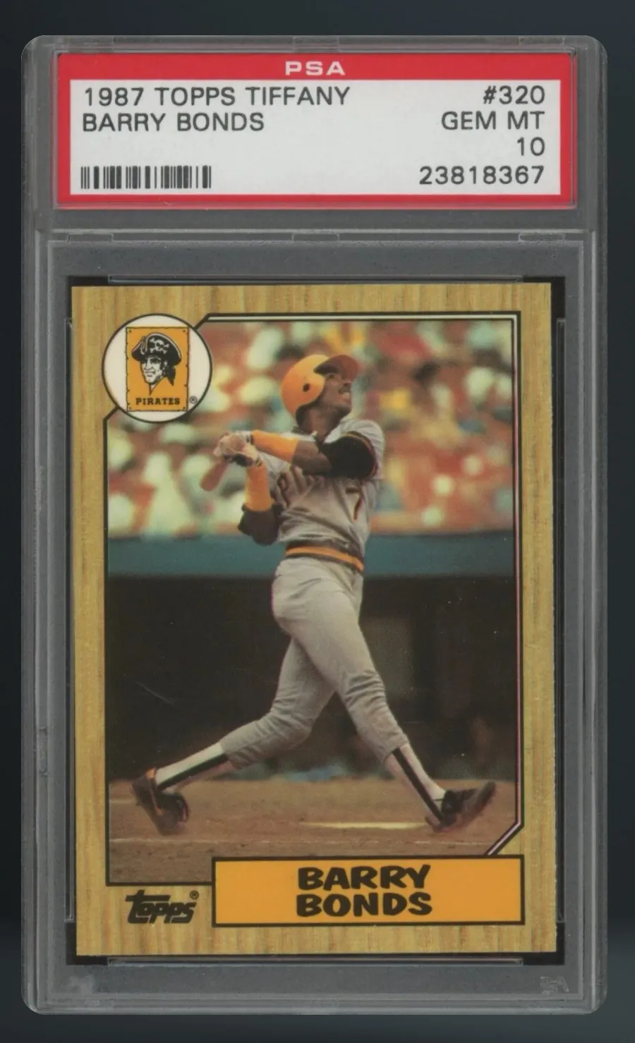 Barry Bonds — PSA 10 graded slab