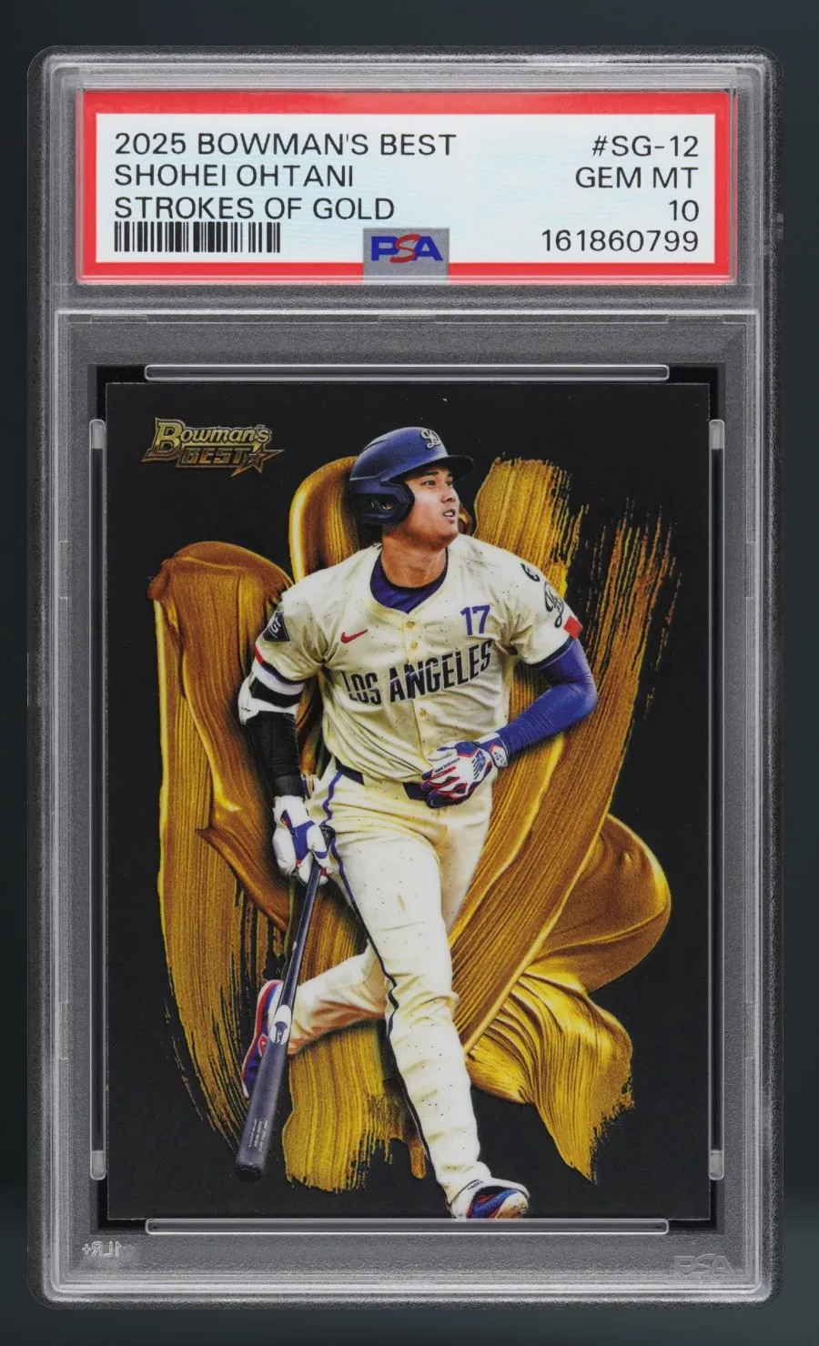 Shohei Ohtani — PSA 10 graded slab