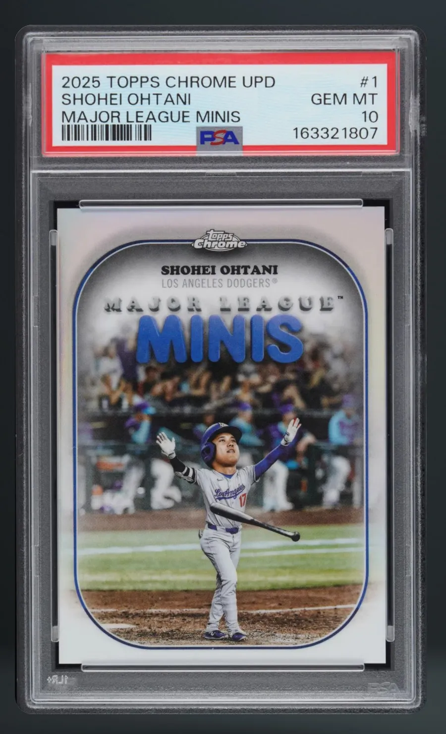 Shohei Ohtani — PSA 10 graded slab