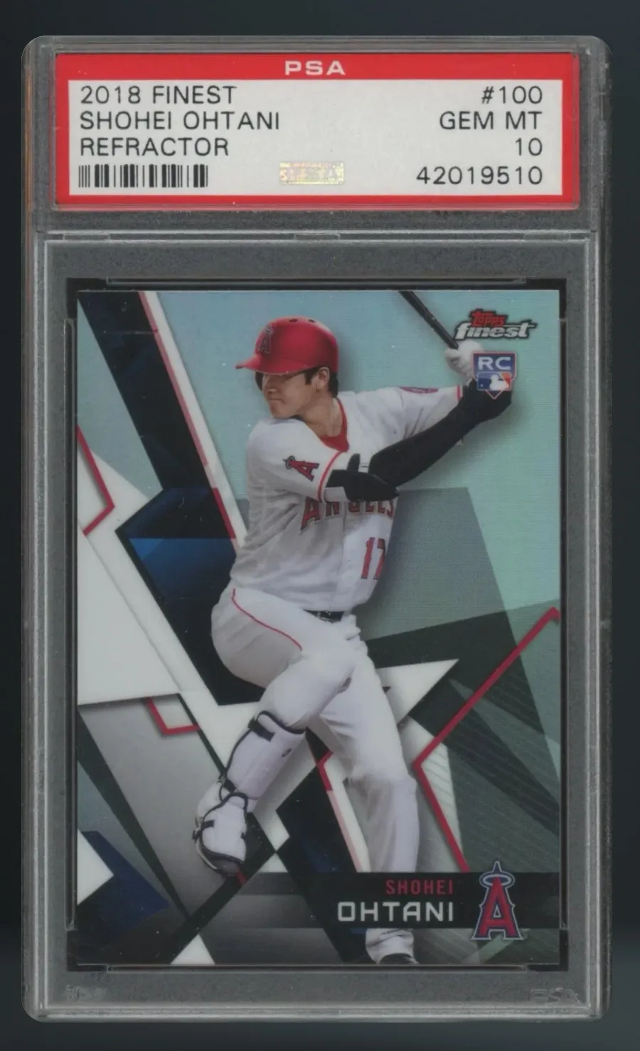 Shohei Ohtani — PSA 10 graded slab