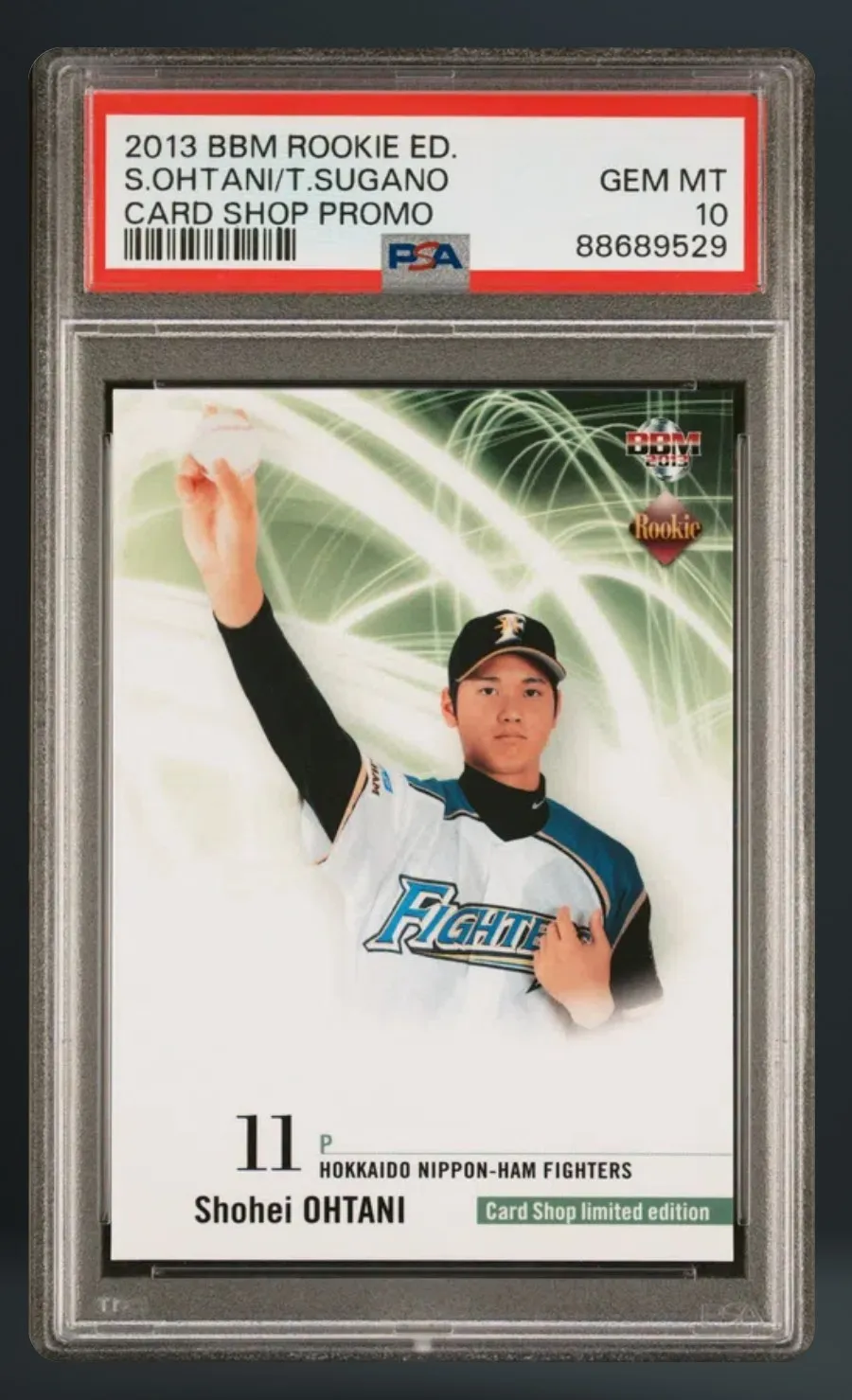 S. Ohtani / T. Sugano — PSA 10 graded slab
