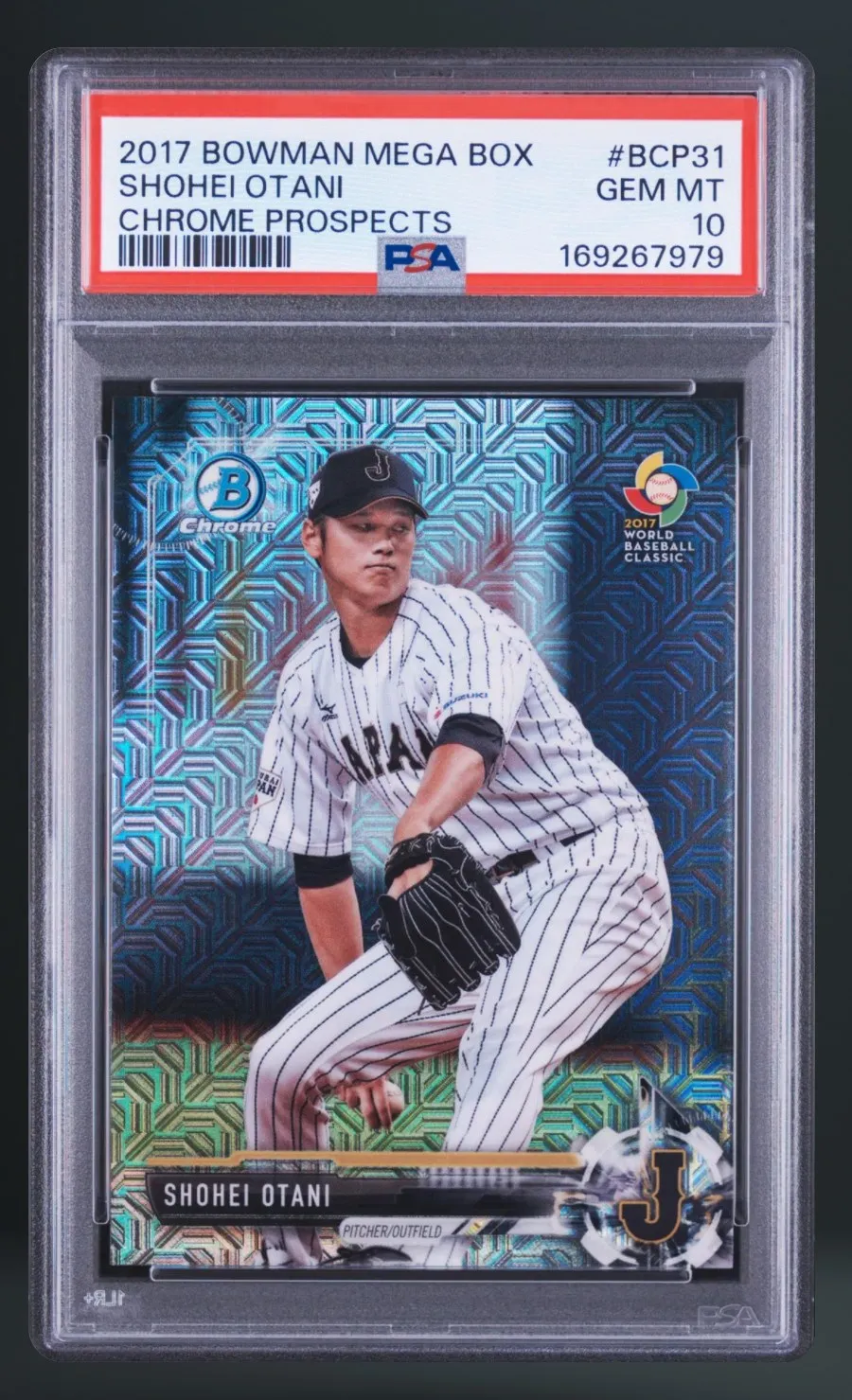 Shohei Otani — PSA 10 graded slab