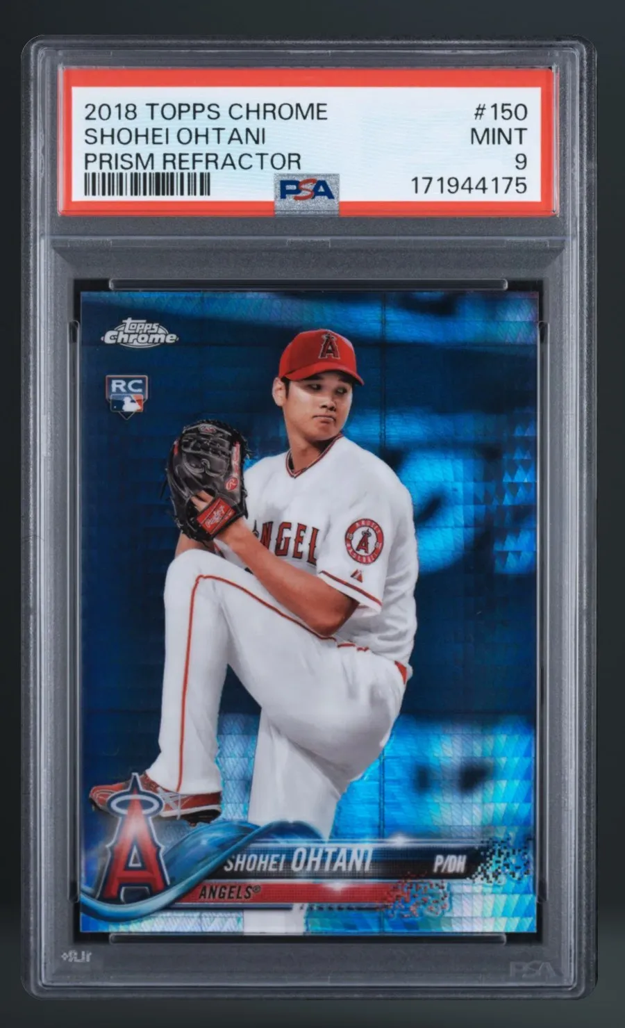 Shohei Ohtani — PSA 9 graded slab